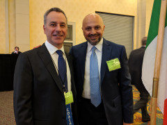 Gerardo con Francesco Cappello, interprete e coach trainer
